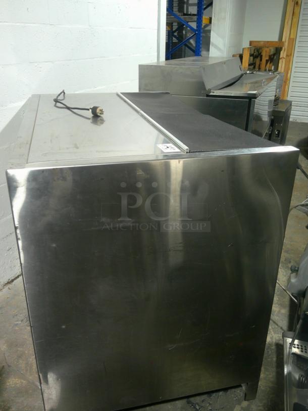 NICE WORKING Delfield NLFAC-12 54" Self-Contained Air Curtain Beverage Cooler - Image 5 of 8
