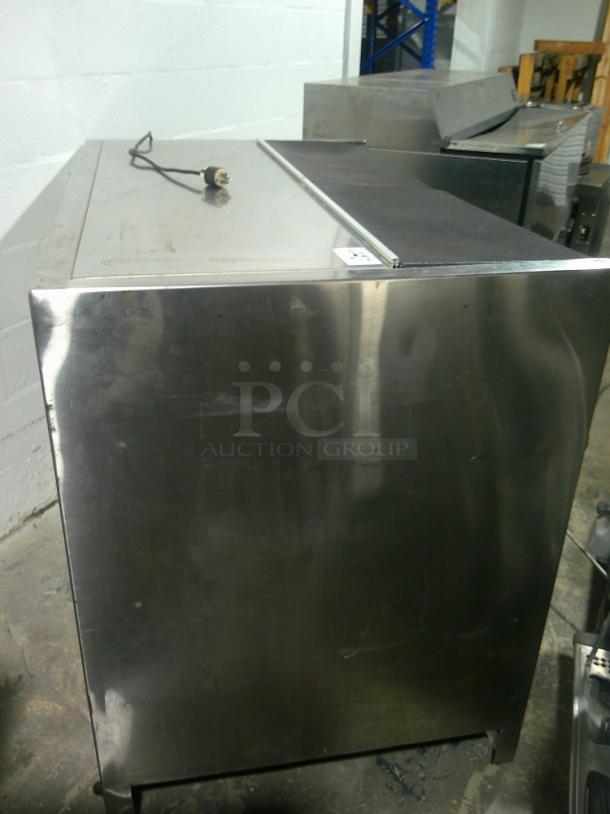 NICE WORKING Delfield NLFAC-12 54" Self-Contained Air Curtain Beverage Cooler - Image 6 of 8