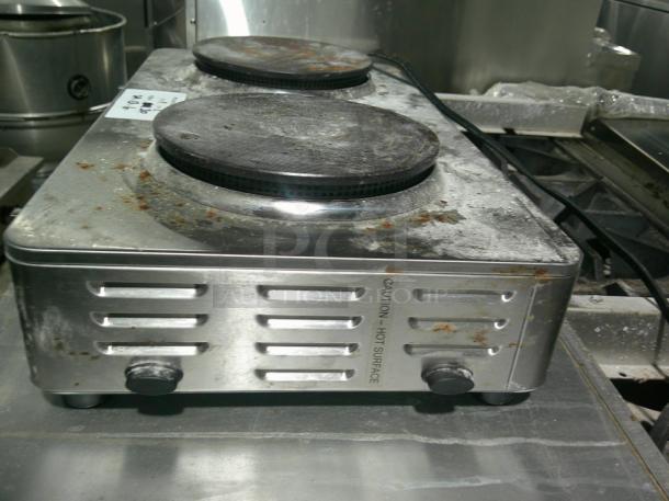 Chef-Built Double Burner Countertop Hotplate - Image 2 of 3