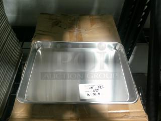 WOW BRAND NEW Box of Small Cookie Sheets/Serving Trays