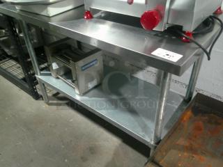 NICE Stainless Steel Commercial Restaurant Table - TABLE ONLY