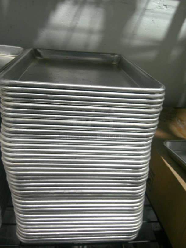 NICE Set Aluminum Sheet Pan Small Cookie Sheet/Serving Trays - Image 1 of 2