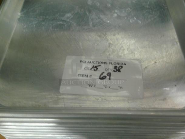 NICE Set Small Aluminum Sheet Pan Cookie Sheet/Serving Trays - Image 2 of 2
