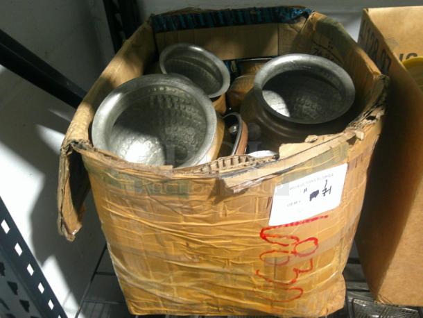 WOW NICE SET Copper Plated Serving Bowls w/ Lids - Image 2 of 2