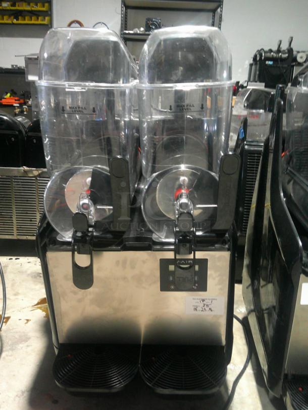 WOW, FLOOR MODEL- V-Air 2 Frozen Drink Slushy Machine, Two Flavors! - Image 3 of 7