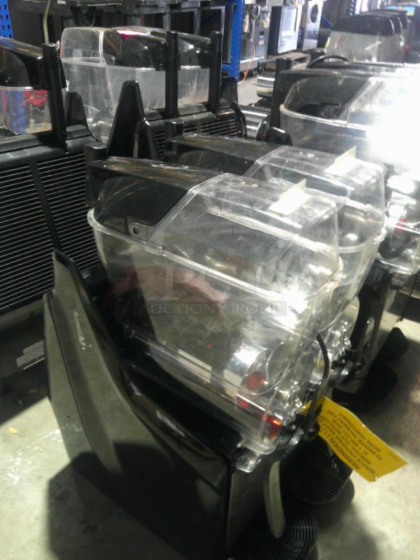 WOW, MANUFACTURER DEMO FLOOR MODEL- V-Air 2 Frozen Drink Slushy Machine, Two Flavors! - Image 4 of 7