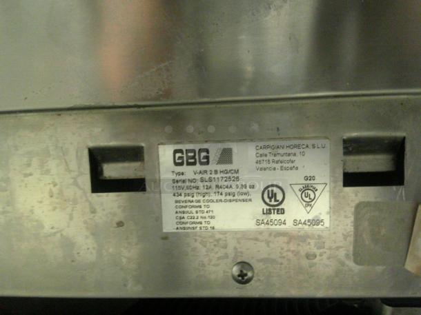 WOW, MANUFACTURER DEMO FLOOR MODEL- V-Air 2 Frozen Drink Slushy Machine, Two Flavors! - Image 7 of 7