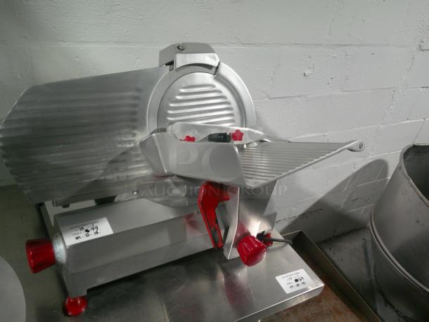 WOW LIKE NEW Skyfood SSI-12I 12" Slicer 1/2 HP Deli Meat/Cheese Slicer - Image 4 of 5