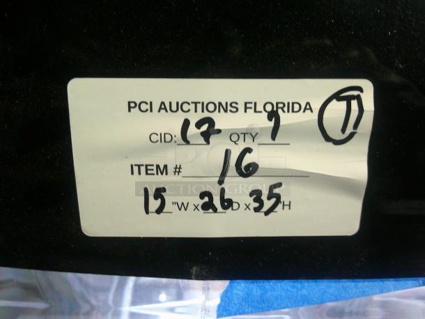 TESTED BARRELS FREEZE Crathco I-PRO 2M LIGHT PANEL (1206-001) Double 2.9 Gallon Granita / Slushy / Frozen Beverage Machine with Manual Control and Light Panel - 115V - Image 8 of 8