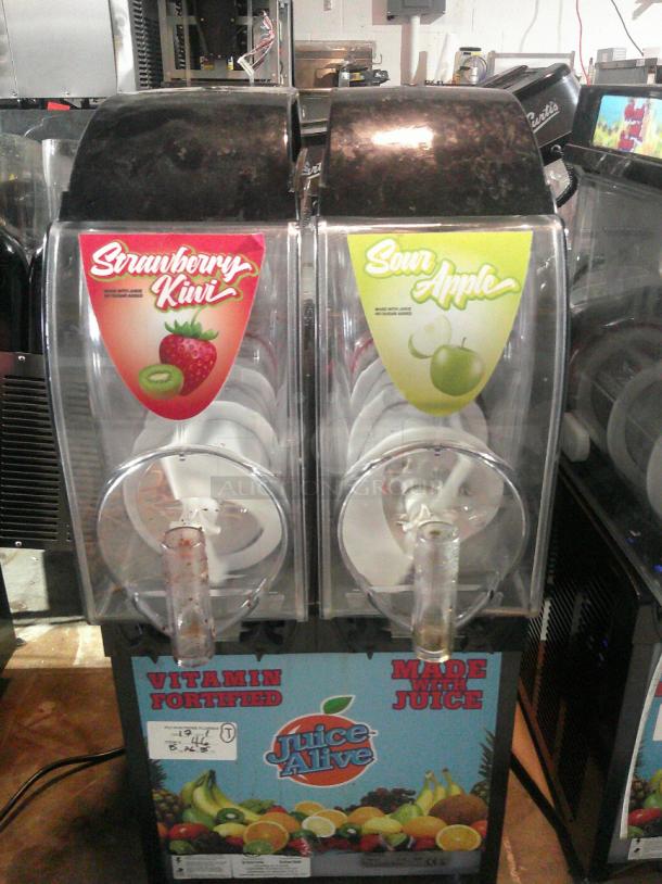 TESTED BARRELS FREEZE Crathco I-PRO 2 Double 2.9 Gallon Granita / Slushy / Frozen Beverage Machine - Image 1 of 7