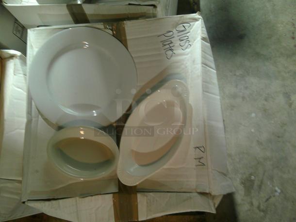 LIQUIDATION PALLET White Dishes, Stock Your Whole Dining Room! Bowls, Plates, and More! ALL ONE MONEY - Image 3 of 5