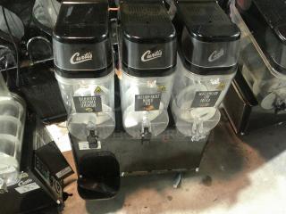 Slushy/Granita Frozen Beverage Dispenser-Curtis CFB3 Triple 3Gal