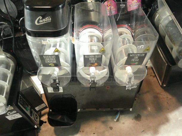 Slushy/Granita Frozen Beverage Dispenser-Curtis CFB3 Triple 3Gal - Image 2 of 7