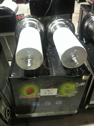 TESTED FREEZING Curtis CFB2 Frozen Drink Slushy Granita Machine!