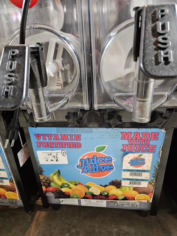 NICE WORKING Crathco I-Pro 2 Double 2.9 Gallon Granita / Slushy / Frozen Beverage Machine - Image 2 of 2