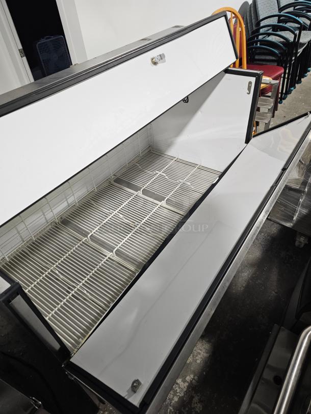 True TMC-58-S-DS 58 1/4" 2 Sided Milk Cooler with Stainless Steel Exterior and Aluminum Interior - Image 2 of 5