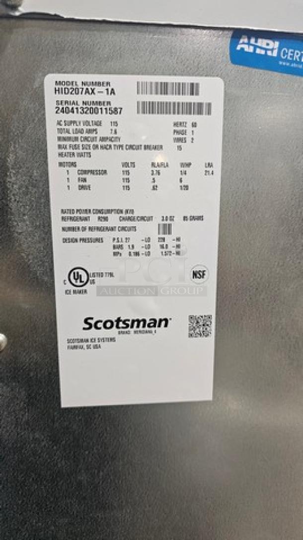 Scotsman Ice Machine w/ Ice Maker Stand. NEW OUT OF BOX! SONIC ICE NUGGET ICE - Image 5 of 5