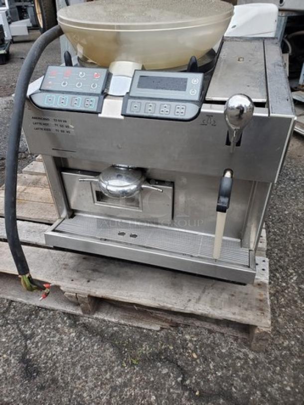 Thermoplan Mastrena CS2 Commercial Espresso Coffee Machine w/ Grinder from Starbucks. Needs new plug! - Image 1 of 4