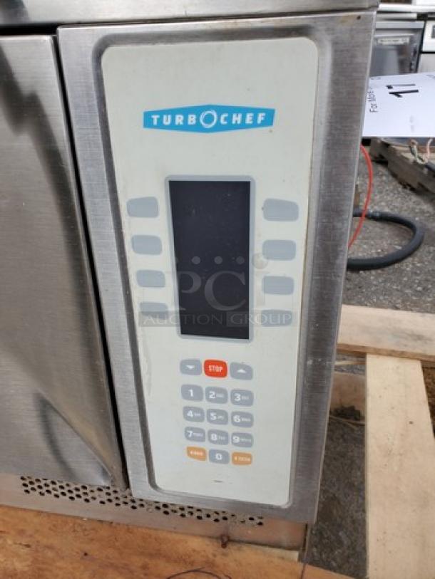 Turbo Chef Rapid Cook Oven. Front is dented. - Image 3 of 9