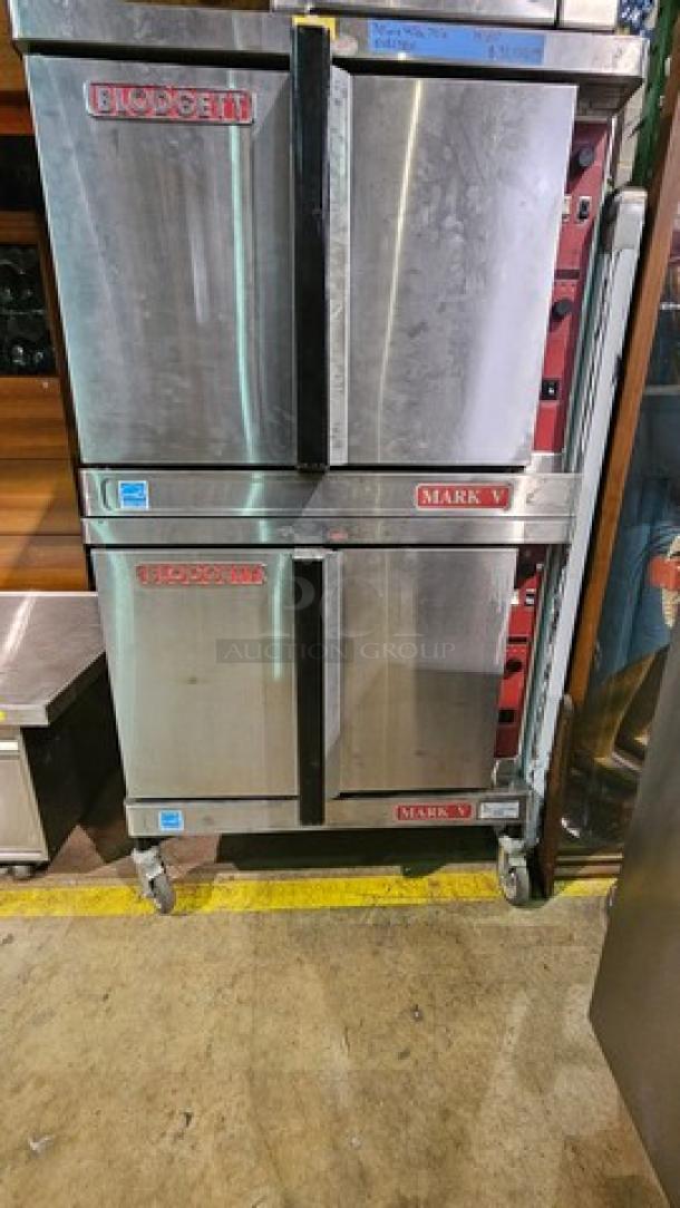 Blodgett Electric Double Deck Full Size Convection Ovens Mark V 111. - Image 6 of 9