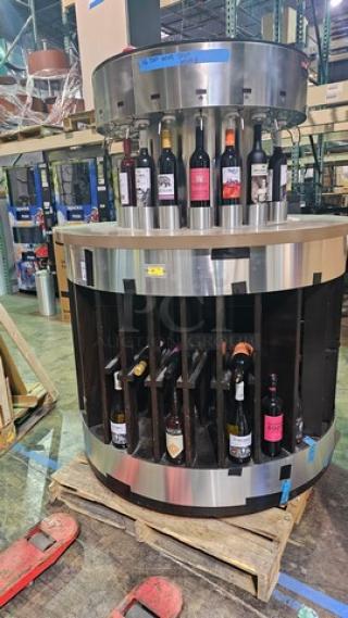 16 Tap Wine Display Rack!