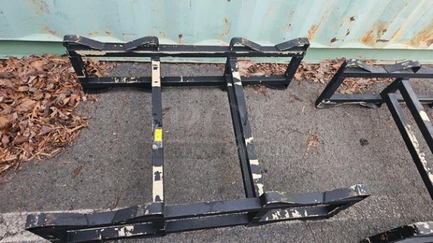 53-60 Gallon 2 Barrel Steel Rack - Image 2 of 3