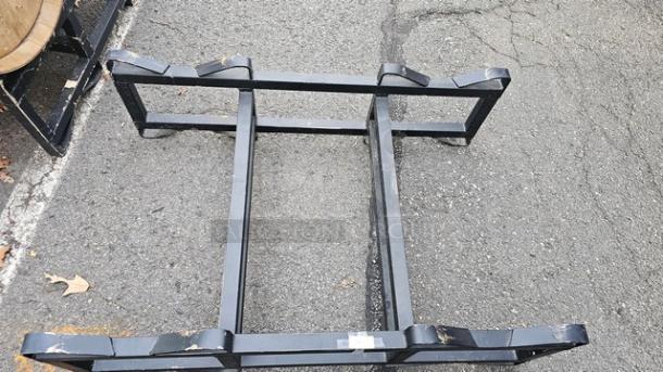 53-60 Gallon 2 Barrel Steel Rack - Image 2 of 3