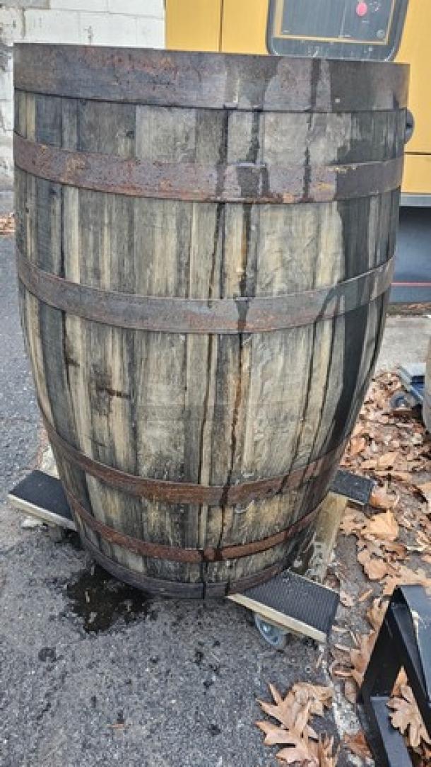 Wood Barrel - Image 3 of 3