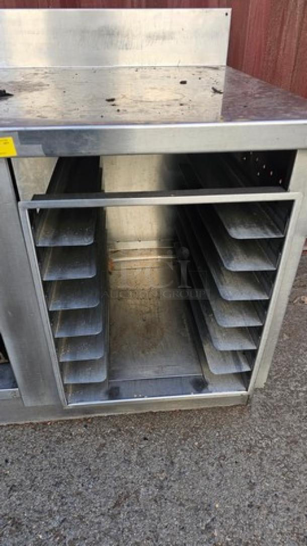 Stainless Steel Work Table. Contents inside rack are not included. - Image 2 of 3
