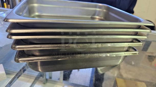 Lot of 5 Stainless Steel Food Pans (5xBid) - Image 2 of 5