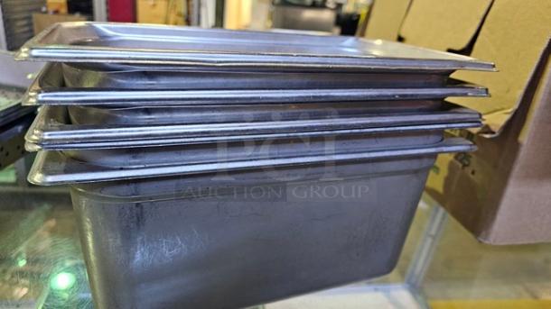 Lot of 5 Stainless Steel Food Pans (5xBid) - Image 2 of 2
