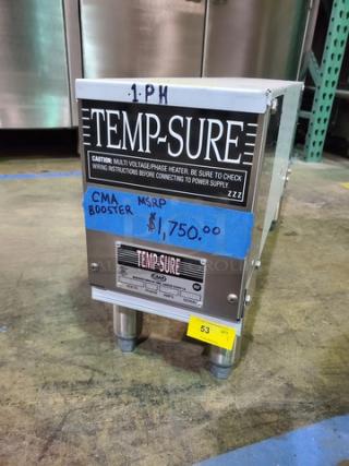 CMA Dishmachines Temp-Sure, 12,000 Watt Electric Booster Heater For Dump And Fill Style Dishwashers