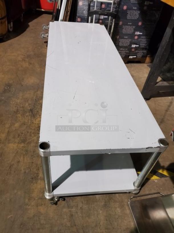 Mobile Stainless Steel Cart/ Work Table. - Image 3 of 4