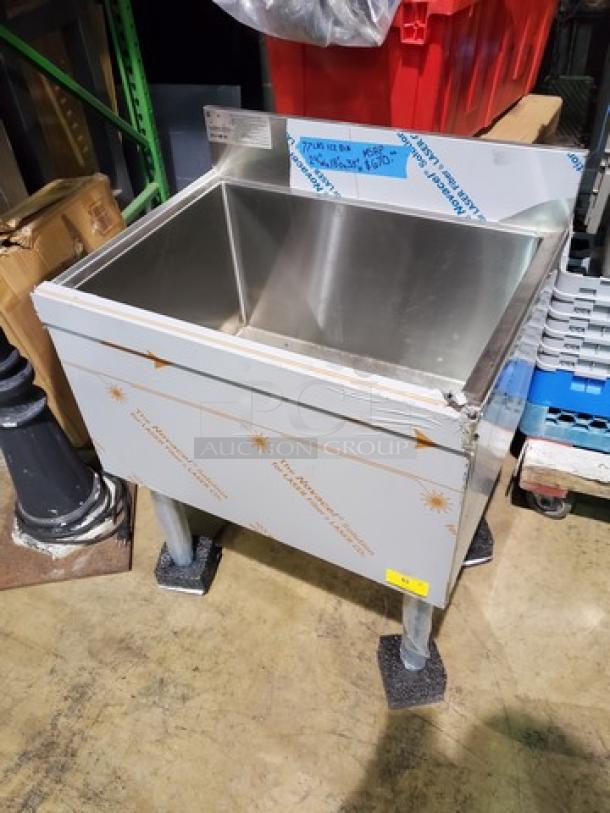 Advance Tabco SLI-12-24 77lbs Ice Bin - Image 1 of 7