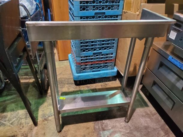 Custom Left Side Stainless Steel Table - Image 3 of 3