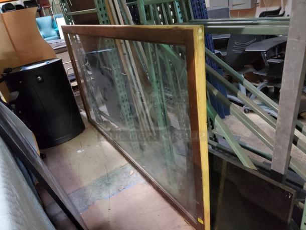 Framed Glass. *Contents behind glass not included* - Image 1 of 1