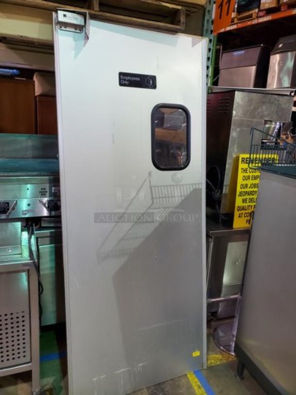 Single Swinging Traffic Door - Image 1 of 3