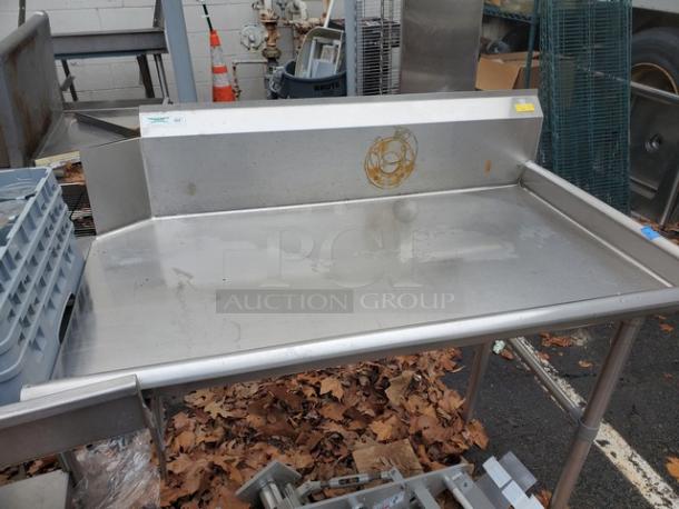 Regency 16 Gauge 4' Clean Dish Table - Right Drainboard - Image 1 of 1