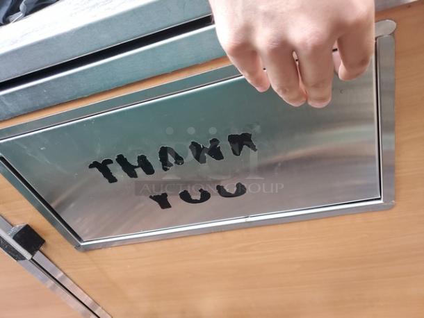 3 Section Storage/ Work Counter/ Waste Receptacle - Image 2 of 3