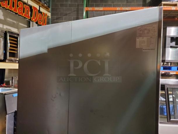 Entree CF2 49 Cu.Ft. Commercial 2 Door Stainless Freezer. On Casters - Image 9 of 13