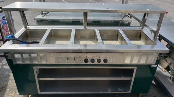 Delfield Custom Heated Serving Counter w/ Open Understorage - Image 2 of 4