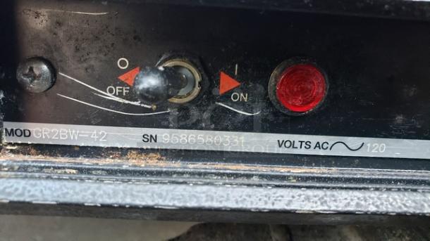 Hatco GR2BW-42 42" Glo-Ray Black Designer Buffet Warmer - Image 2 of 5