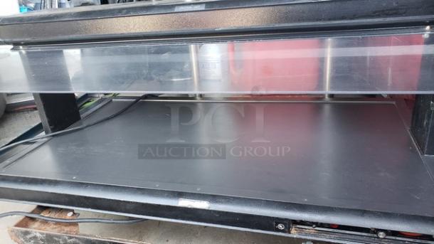 Hatco GR2BW-42 42" Glo-Ray Black Designer Buffet Warmer - Image 4 of 5