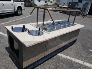 Corsair Display Systems Custom Buffet Cart