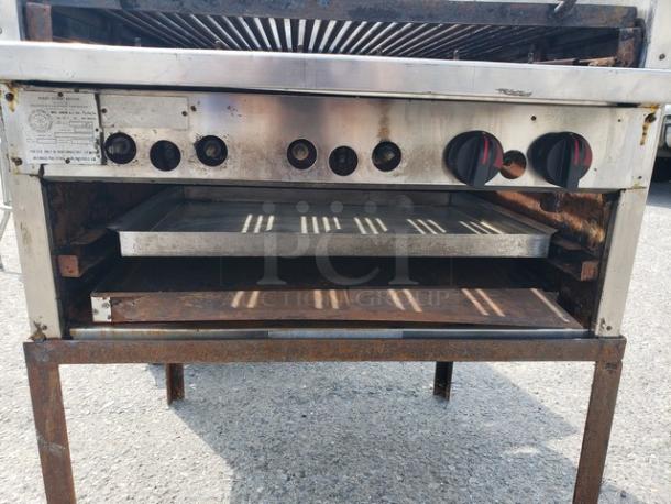 Magi Glow Broiler Natural Gas. Missing 4 Knobs - Image 3 of 6