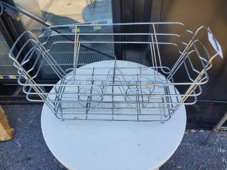 Lot of 3 Wire Chafer Stand for Full Size Disposable Pans (3xBid)
