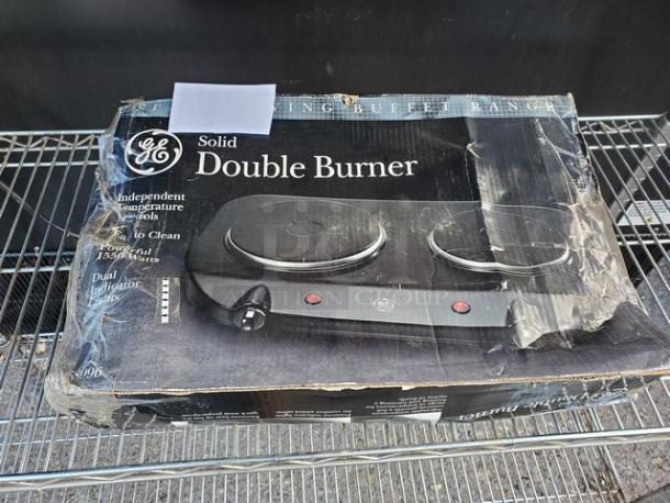 Countertop Solid Double Burner. Electric - Image 1 of 3