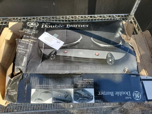 Countertop Solid Double Burner. Electric - Image 1 of 3