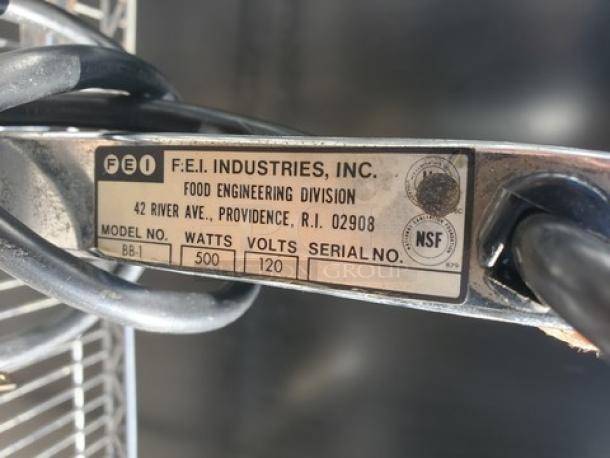 F.E.I. BB-1 Lamp Food Warmer - Image 2 of 3