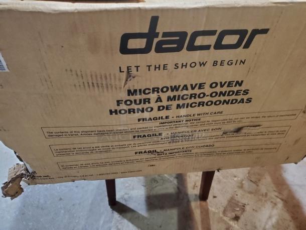 Dacor Microwave Oven. Still in box! - Image 1 of 4